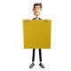 3D Cartoon Business Man Holding Blank Board for Message - 3DOcean Item for Sale
