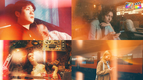 Film Brun Light Leak And Color Overlays Final Cut X and Apple Motion alt