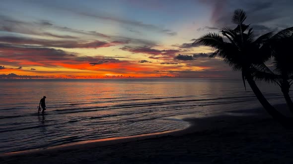 Sunset on the Beach