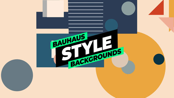 Bauhaus Style Backgrounds alt