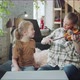 Mom Plays the Violin in Front of Her Daughter - VideoHive Item for Sale