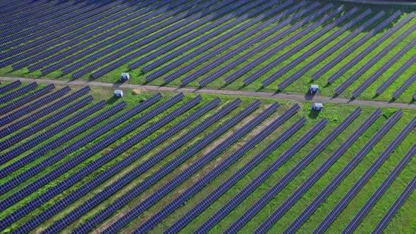 Solar Panel in Solar Farm