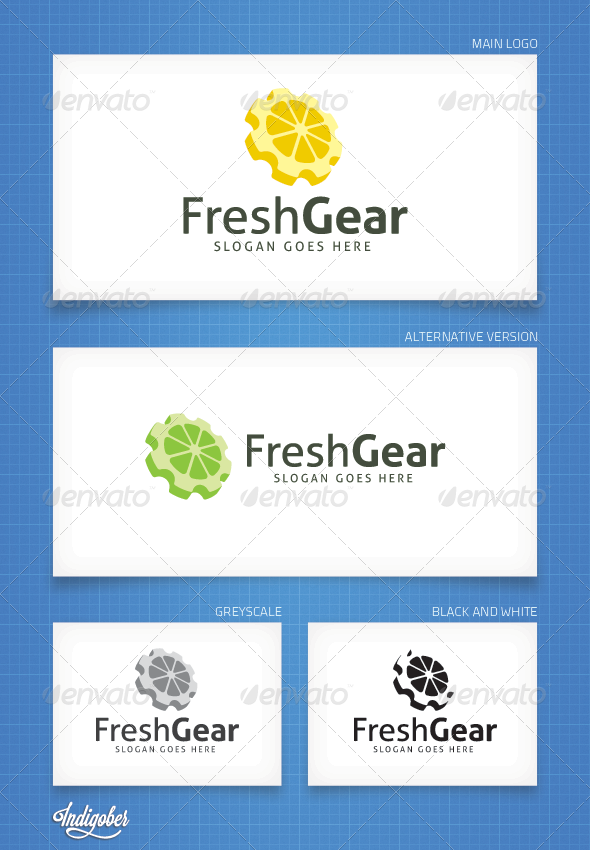 FreshGear - Logo Template