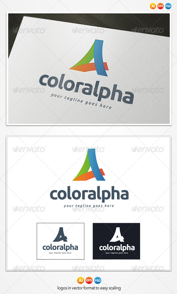 Color Alpha Logo