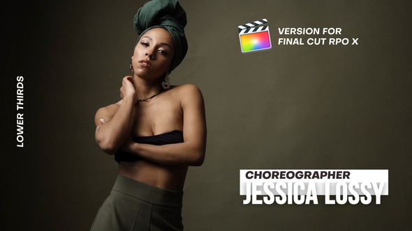 Animated Lower Thirds | FCPX alt