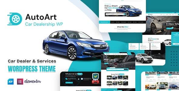 AutoArt – Car Dealer & Services WordPress Theme – 0 Sold!