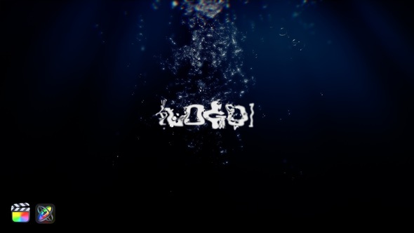 Underwater Logo Reveal | FCPX & Apple Motion