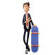 Cartoon 3D Illustration Relaxing on a Skateboard - 3DOcean Item for Sale