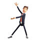 3D Cartoon Hand Gesture Inviting or Showing Direction - 3DOcean Item for Sale