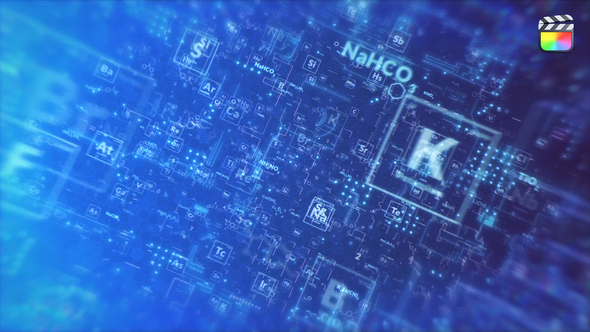 Chemical Digital Logo Reveal - FCPX alt