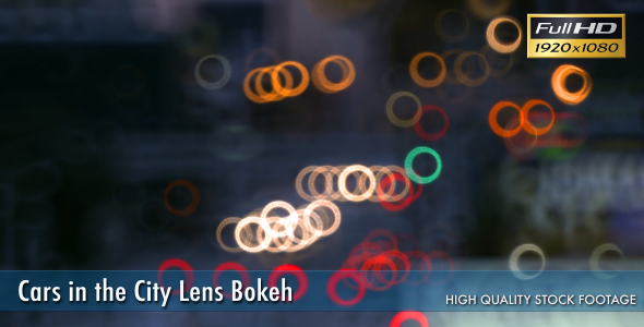 Cars in the City Lens Bokeh 2