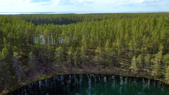 Lake and Forest in Finland