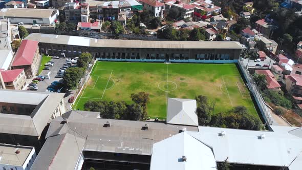 Training fields, Sports grounds, Stadium, National Maritime Museum, Valparaiso