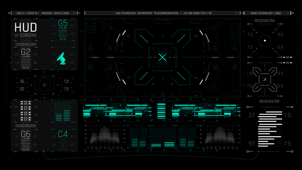 HUD UI Game Warrior Screen 01 alt