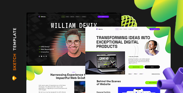 Devix – Developer Portfolio Template