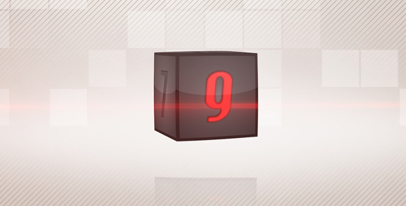 3D Box Countdown Logo Reveal alt