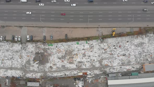 Site Of Construction Garbage
