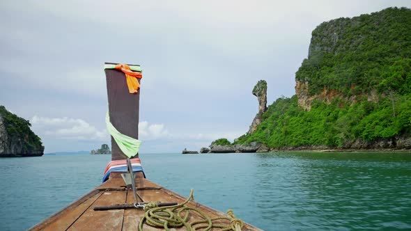 Ocean Boat Ride in Thailand