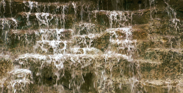Waterfall on the Rocks