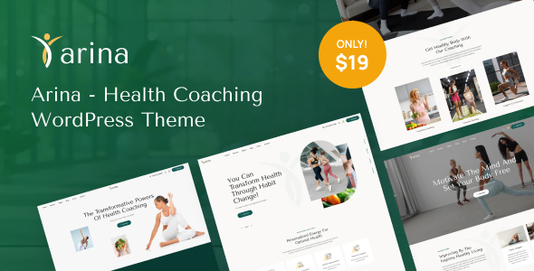 Anila – Health Coaching WordPress Theme – 0 Sold!