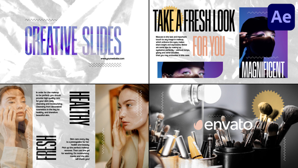 Creative Cut Slideshow for After Effects alt