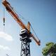 Tower Crane and Concrete Machine Ambience