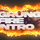Grunge Fire Intro Opener - VideoHive Item for Sale