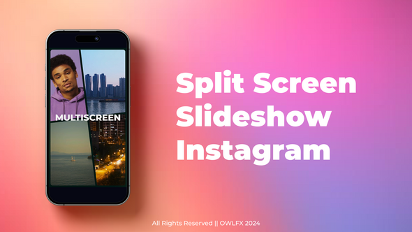 Split Screen Instagram Slideshow