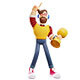 Professional 3D Character with Trophy and Victory Gesture - 3DOcean Item for Sale