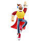 Cartoon 3D in Superhero Mode with Red Cape - 3DOcean Item for Sale