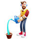 Character Male with Watering Plants for Growth - 3DOcean Item for Sale