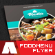 Modern Restaurant and Food Menu Flyer - GraphicRiver Item for Sale