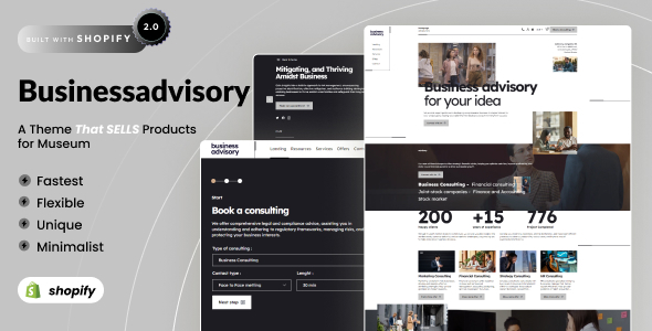 Business Advisory – Life and Business Coach Shopify Theme OS 2.0 – 0 Sold!