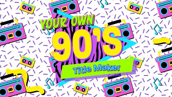 90s Title Maker