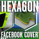 Facebook Cover Hexagon - GraphicRiver Item for Sale