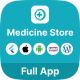 Medicine App store - E-commerce Store app in Flutter 3.x (Android, iOS) with WooCommerce Full App - CodeCanyon Item for Sale