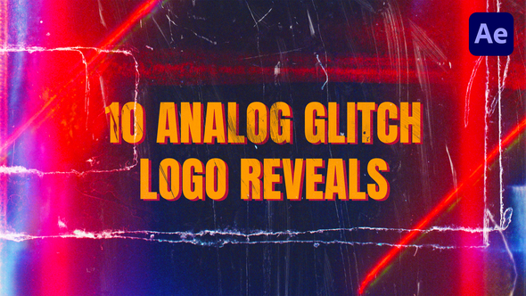 Analog Glitch Logos