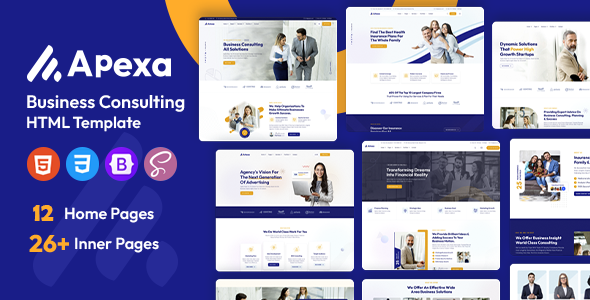 Apexa - Multipurpose Business Consulting HTML Template