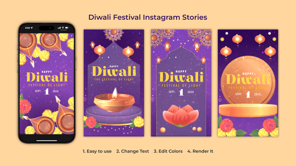 Diwali Festival Instagram Stories