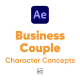Business Couple Character Concepts For After Effects - VideoHive Item for Sale