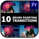Brush Painting Transitions | Premiere Pro - VideoHive Item for Sale