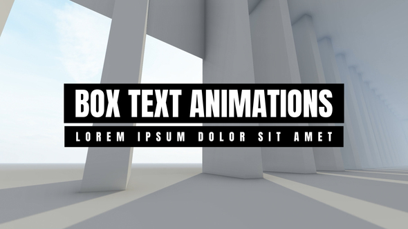 Box Text Animations alt