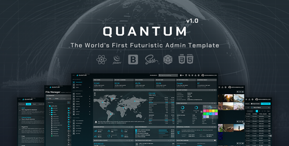 Quantum - React 18 Bootstrap Admin Template