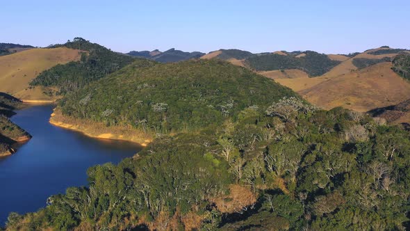 Drone Aerial Video - Hills behind hills