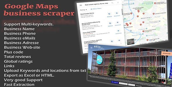 Google Maps Business & Website Email Scraper