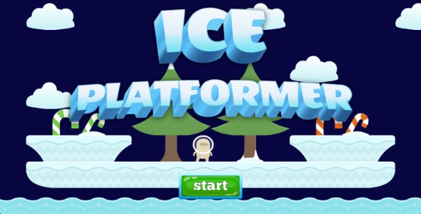 Ice Platformer - Cross Platform Casual Game