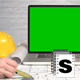 Architects At Meeting Using Green Screen - VideoHive Item for Sale