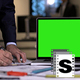 Business And Architect Green Screen Laptop - VideoHive Item for Sale