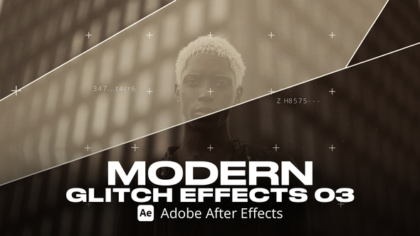 Modern Glitch Effect 03 Ae alt