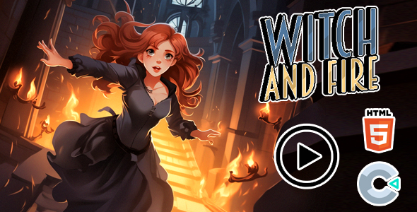 Witch and Fire - HTML